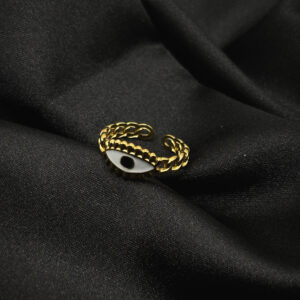 Anneau œil blanc en acier inoxydable