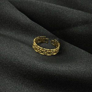 Bague plaquet en acier inoxydable