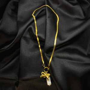 Chaîne Le trio nœud papillon en acier inoxydable