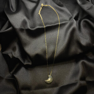 Chaîne pierre couleur pierre en acier inoxydable